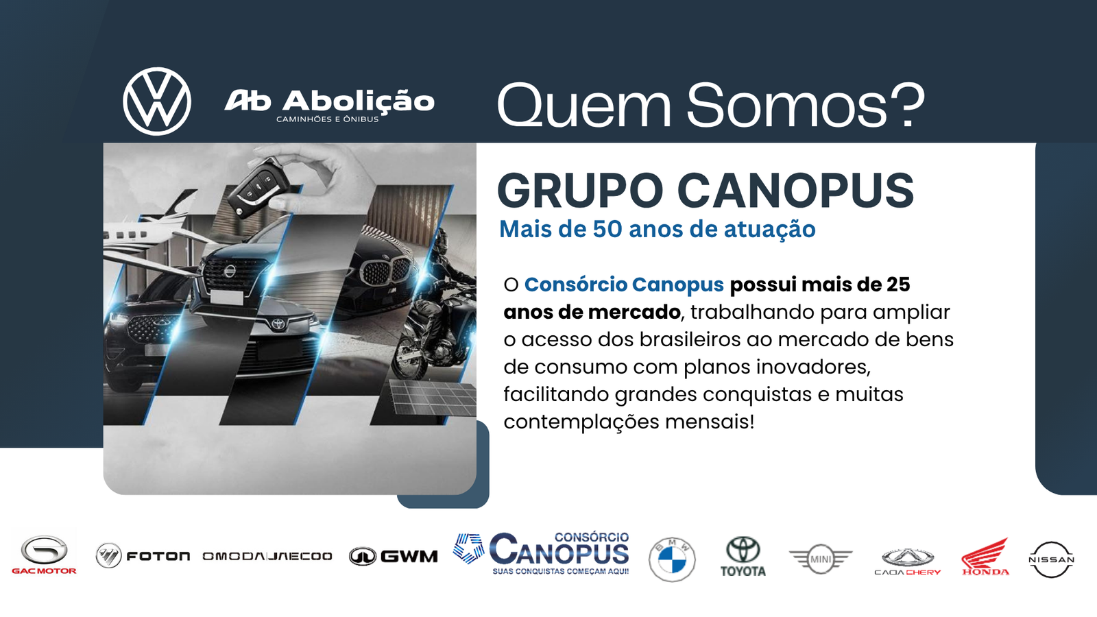 Quem somos - Grupo Canopus.